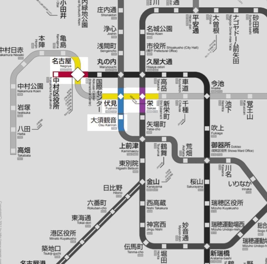 J Station Nagoya Eksteriør billede